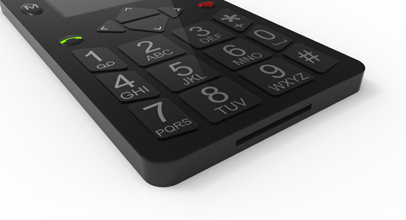 Micro-Phone обеспечит звонки размером с кредитку