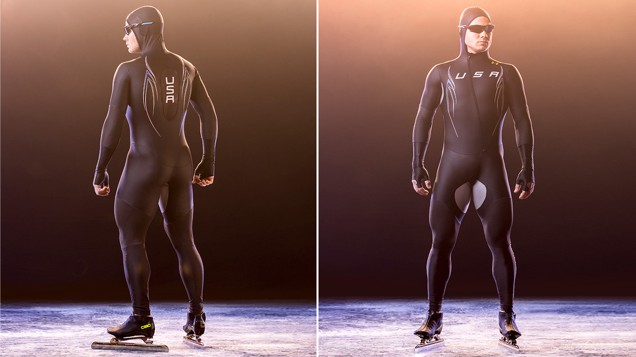 Lockheed Martin помогла разработь сверхбыстрый конькобежный костюм