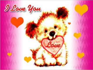 Как сделать электронное поздравление на День святого Валентина