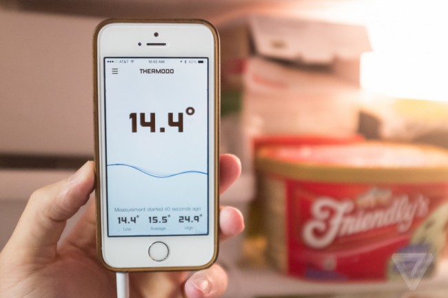 Датчик Thermodo позволяет смартфонам измерять температуру воздуха