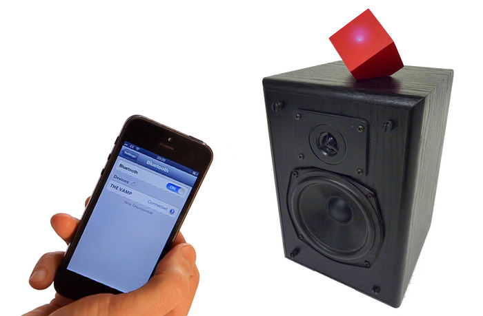 Кубик Vamp доставит звук со смартфона на любые колонки