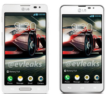 LG Optimus F7 и F5: первые фотографии
