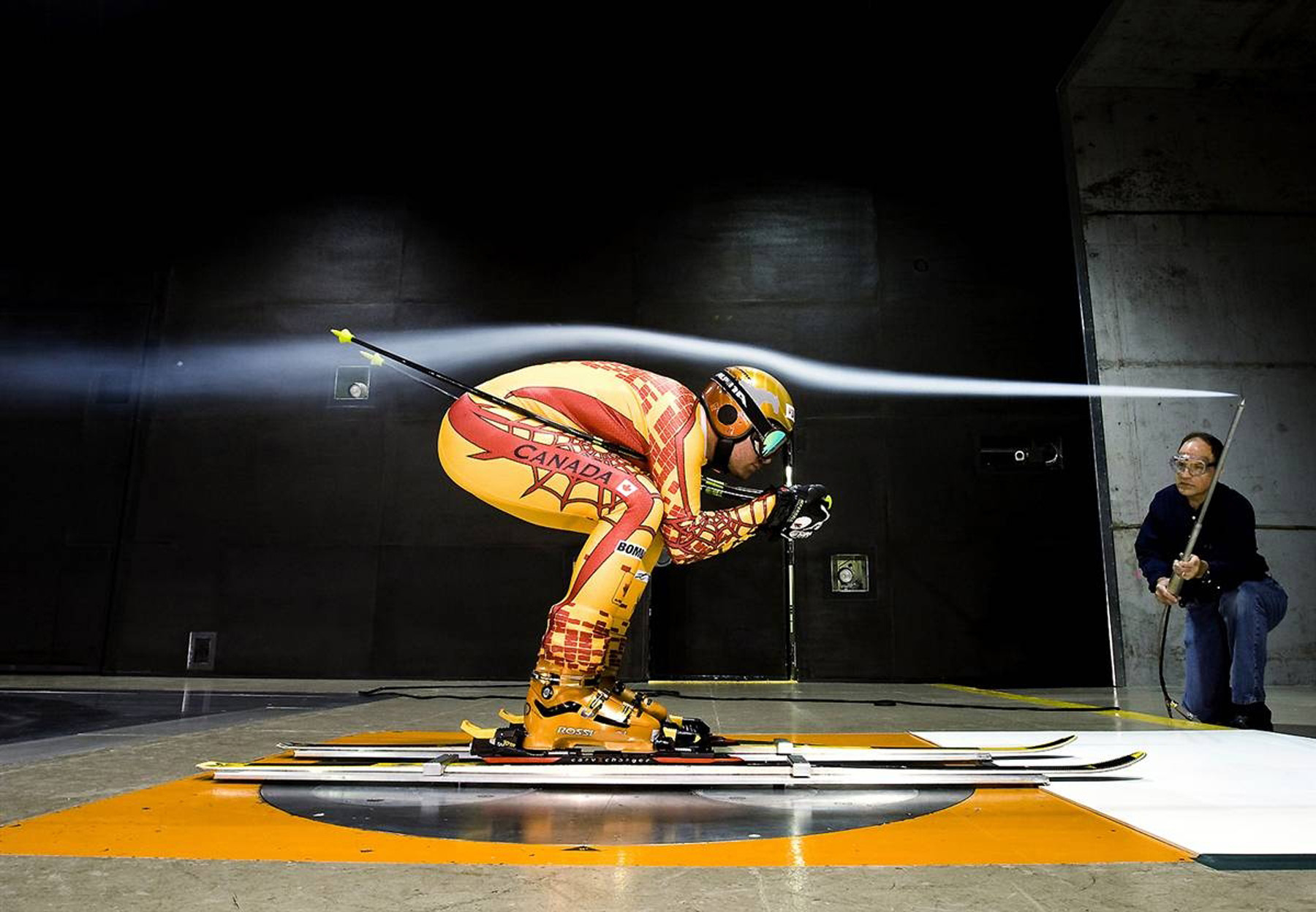 Лыжи плюс аэродинамическая труба – рецепт олимпийского спортсмена