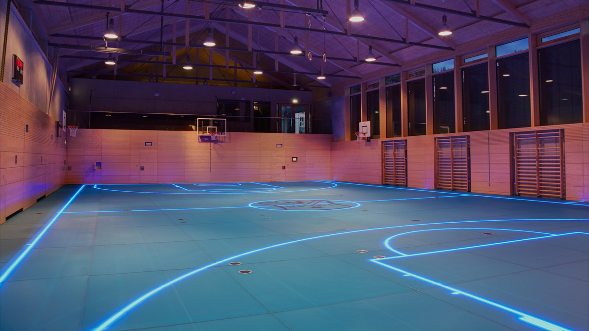 Высокотехнологичный пол переключает виды спорта одной кнопкой