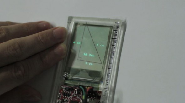 OLED-экран и жесты научат линейку измерять по-современному