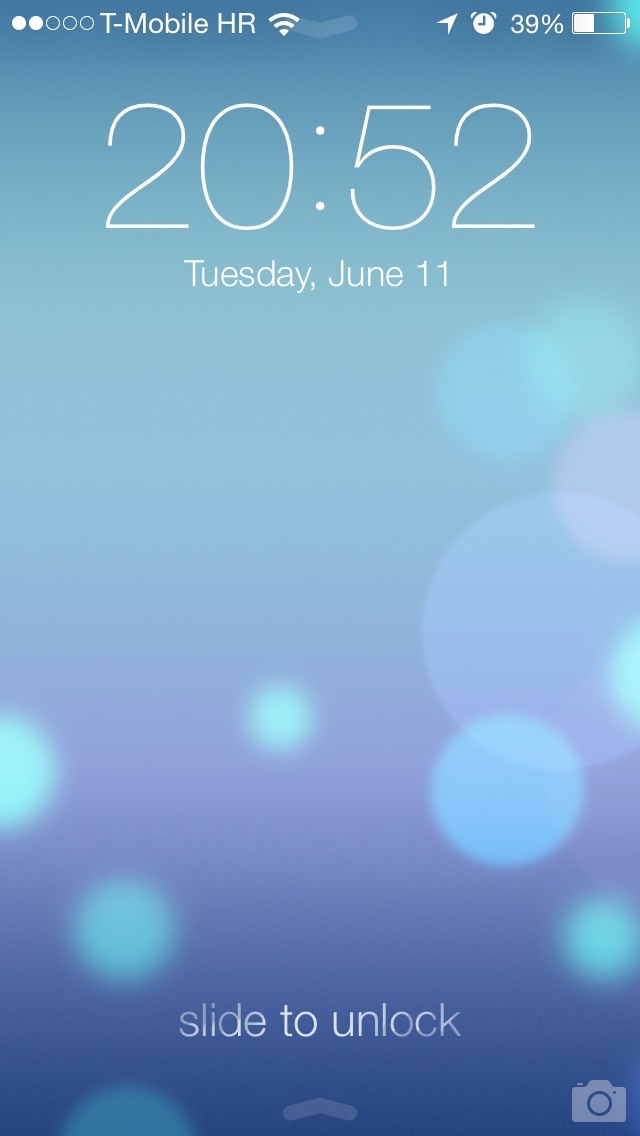 Как на iOS 7 установить динамичные обои