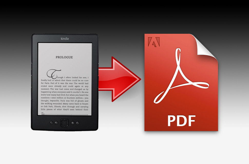 Как конвертировать книгу Kindle в PDF