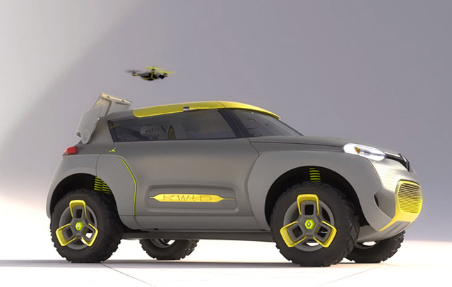 Летающий дрон – лучший компаньон для автомобиля