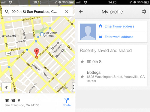 Как переименовать закладки Google Maps на iOS и Android
