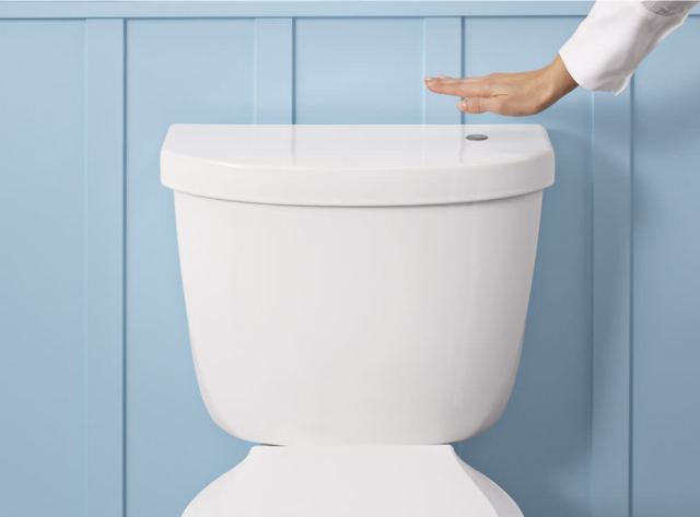 Старый унитаз по-современному: управляем жестами