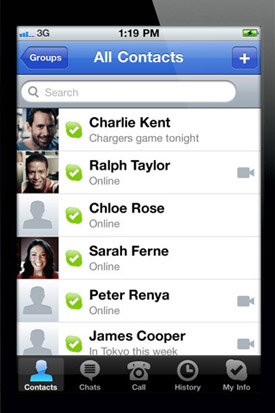Видеозвонки Skype доступны для устройств Apple