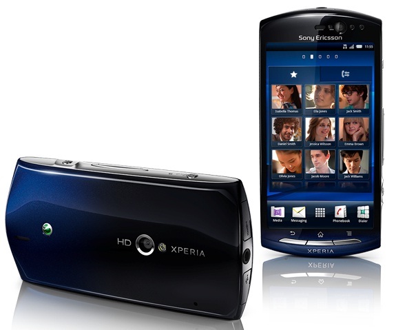 Sony Ericsson презентовал три новых смартфона