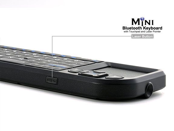 Mini Bluetooth Keyboard компенсирует нехватку клавиш