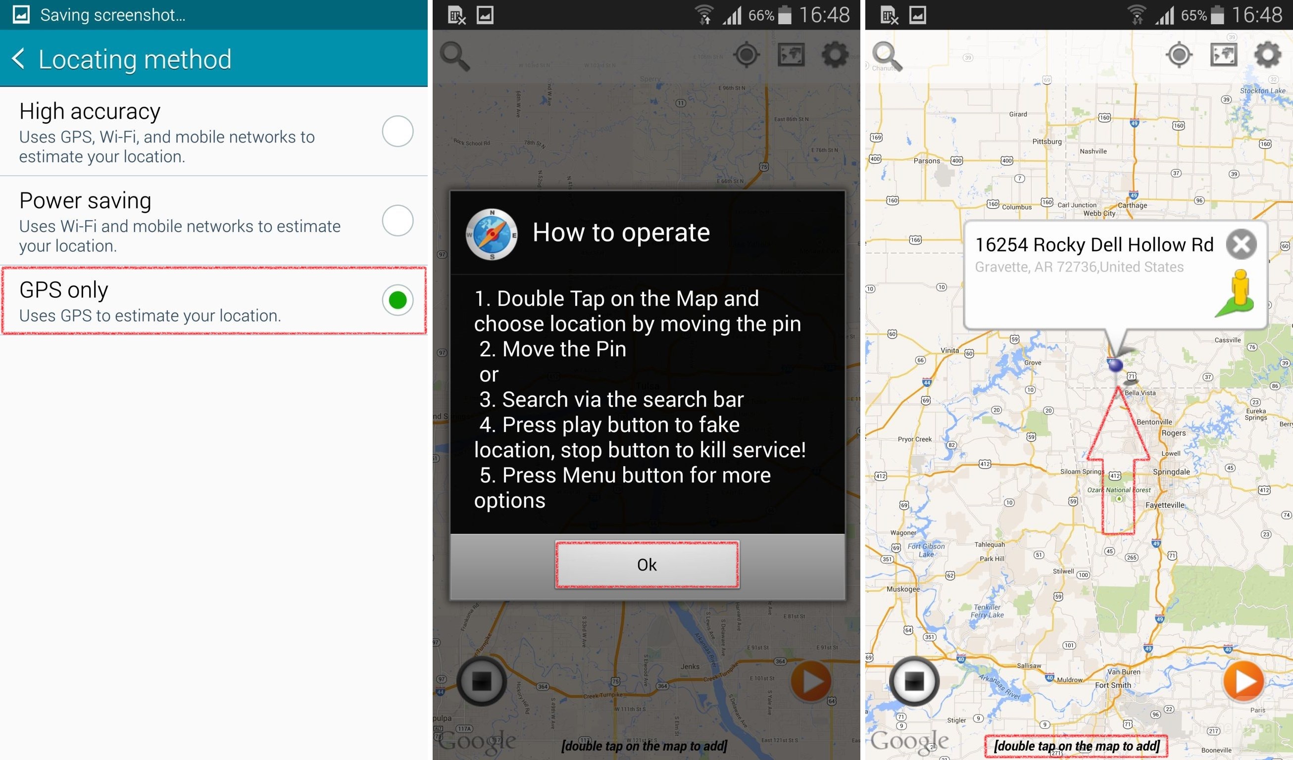 Як підробити свої координати GPS на Android 