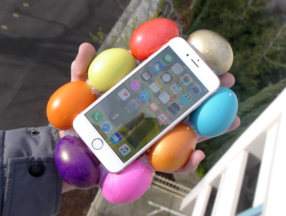 Які яйця вибрати, щоб впустити iPhone з даху дев’ятиповерхівки