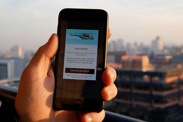 Польоти з Uber: компанія тестує повітряне таксі в Бразилії