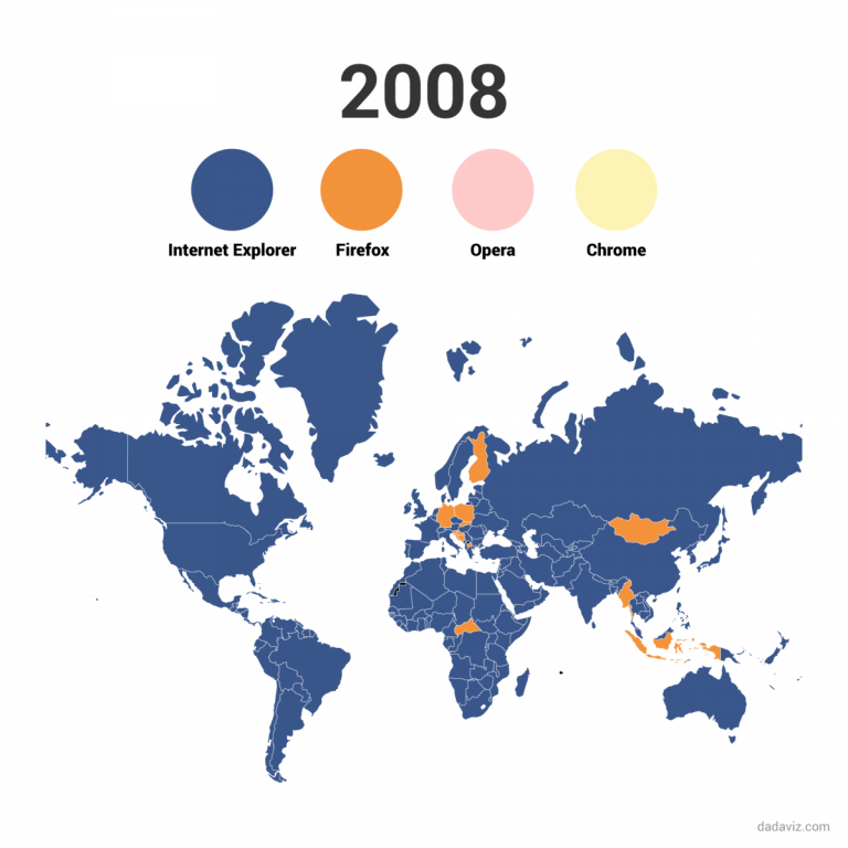 Як браузер Chrome завойовував світ: детальна мапа