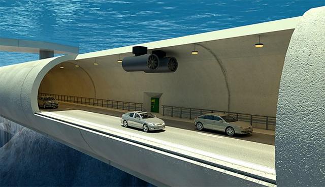У Норвегії планують побудувати плавучі тунелі