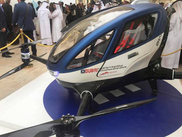У Дубаї запрацюють дрони-таксі