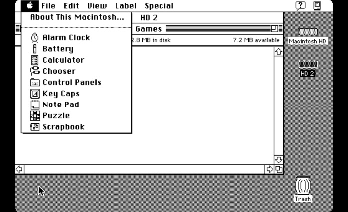 Інтернет-архів дозволяє спробувати класичний Apple Macintosh у браузері