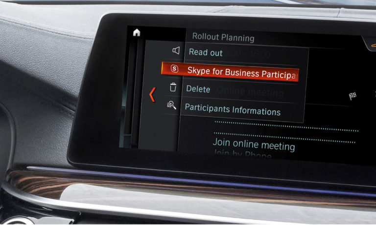 Користуватися Skype можна буде безпосередньо з автомобіля