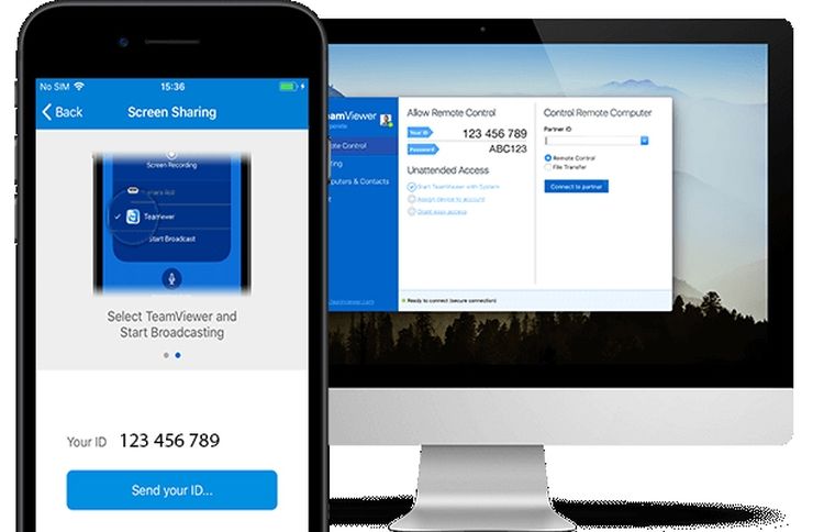 iphone teamviewer quick support screen sharing