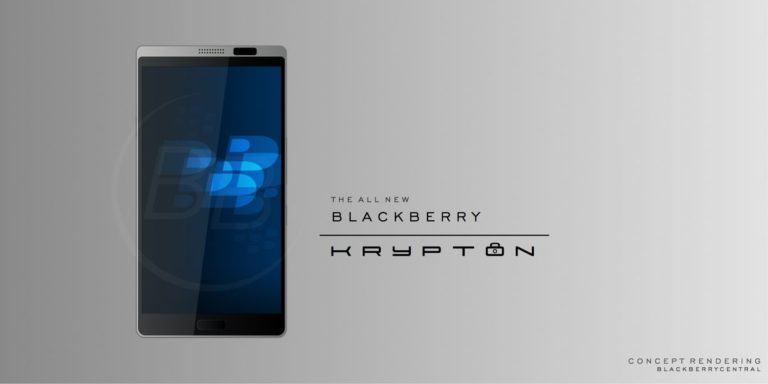 Первые данные о смартфоне BlackBerry Krypton