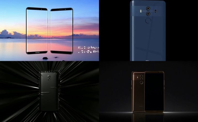 Рендерные фото смартфона Huawei Mate 10 Pro