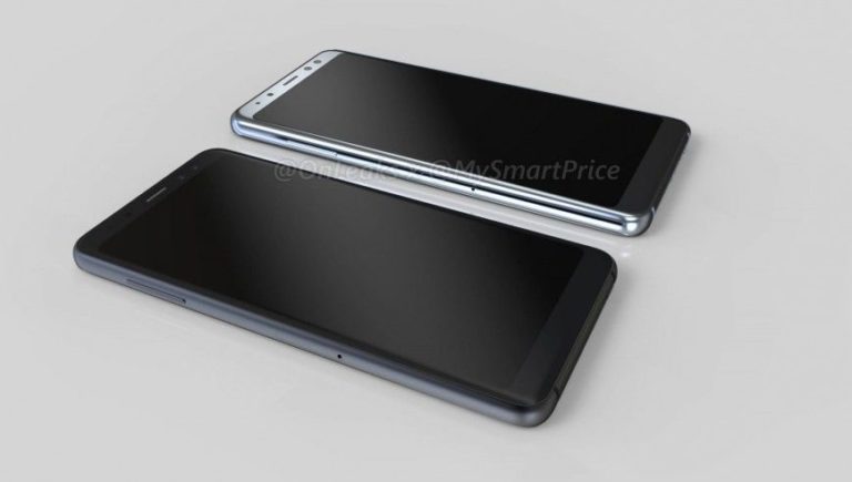 Новые рендерные фото смартфонов Samsung Galaxy A5 (2018) и A7 (2018)