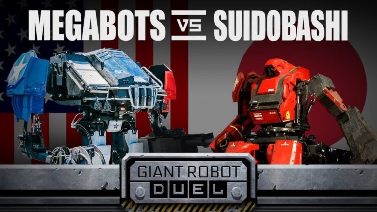 Состоялась первая битва гигантских человекоподобных роботов