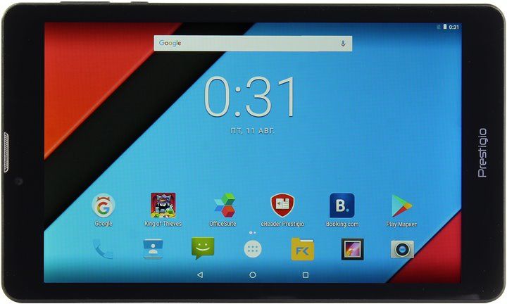 Prestigio MUZE 3708 3G – 8-дюймовый планшет с Android 7.0 Nougat и 3G