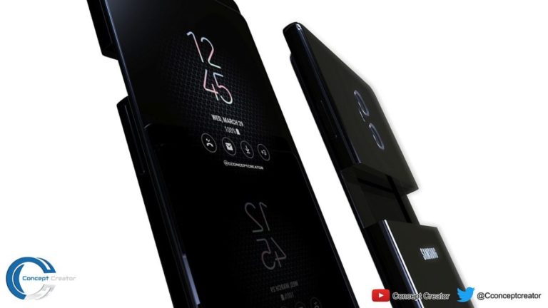 На примере Samsung Galaxy X показали, как можно решить главную проблему безрамочных телефонов