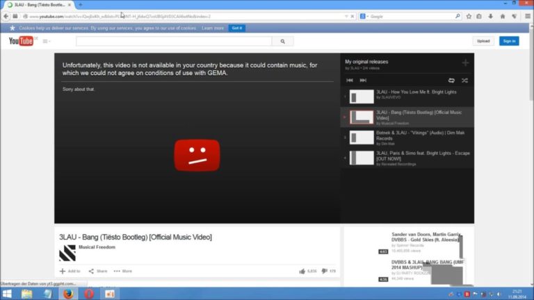Як дивитися заблоковані в Україні ролики YouTube