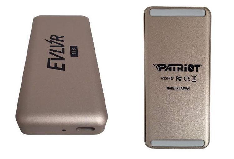 CES 2018: Patriot анонсувала портативний SSD-накопичувач EVLVR