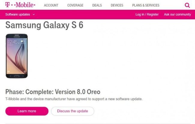 Galaxy S6, S6 edge, S6 edge + і Note 5. Оновлення 
