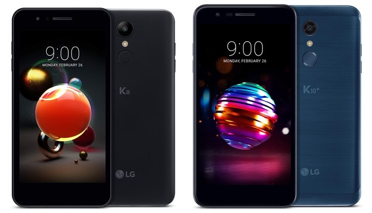 Состоялся официальный анонс смартфонов LG K8 2018 и K10 2018