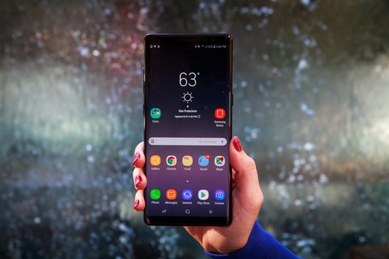 Samsung начала обновлять Note 8 до Android 8.0 Oreo