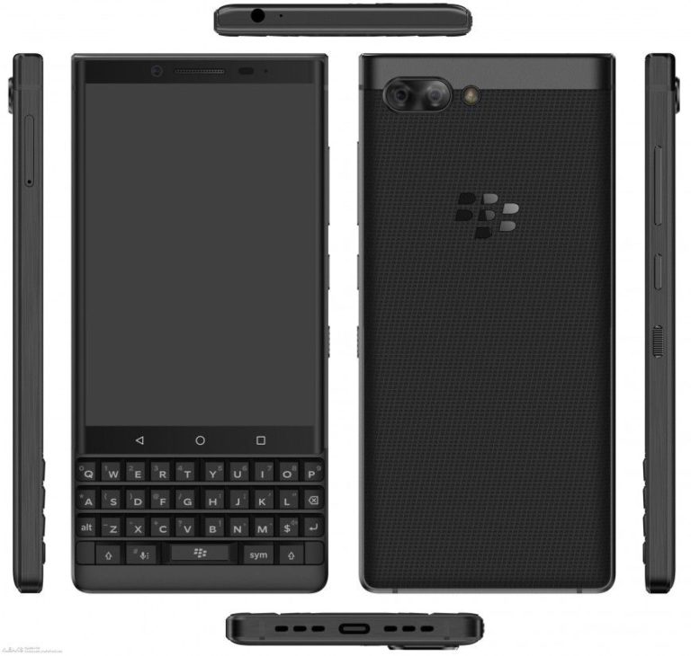 Рендерные фото и некоторые характеристики смартфона BlackBerry Athena