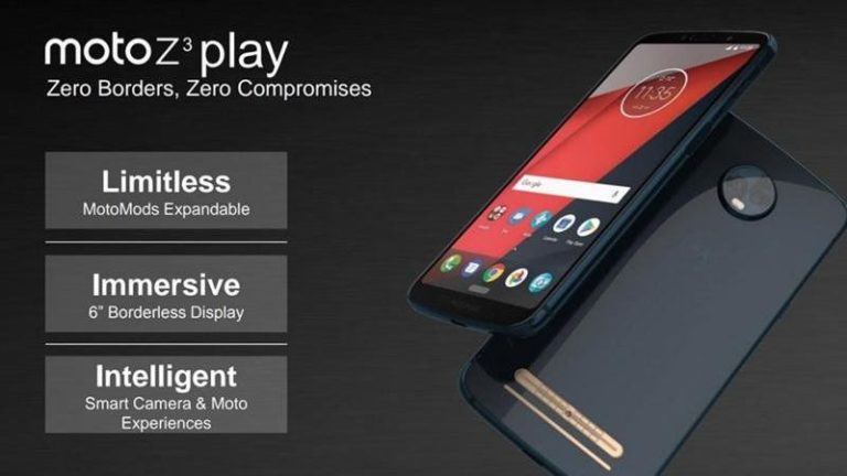 FCC назвала некоторые спецификации смартфона Moto Z3 Play