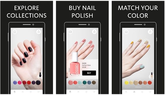 Как с помощью смартфона подбирать цвет для ногтей