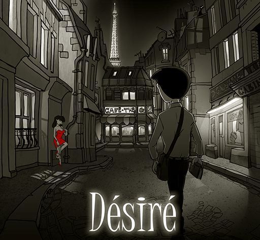Desire: монохромна графіка з психологічним сюжетом
