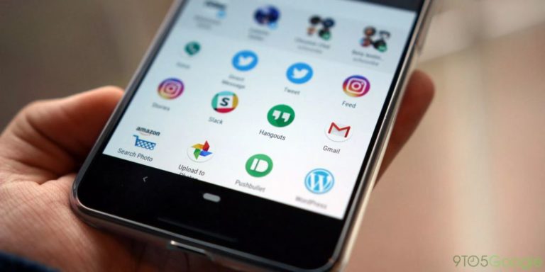 Android 10 отримає нове меню обміну інформацією