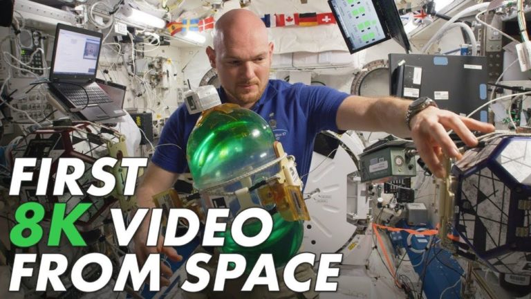 Из космоса на Землю передали первое видео в разрешении 8K
