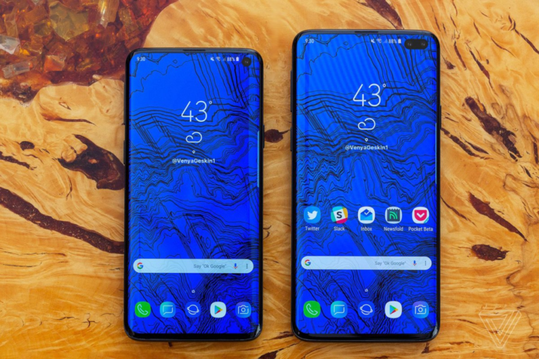 У Samsung Galaxy S10 та Galaxy S10+ буде в екрані отвір збоку