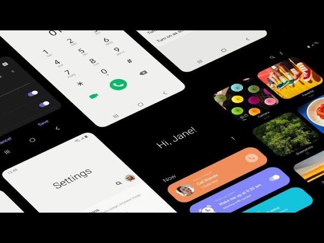 Samsung раскрыл вид One UI – новой оболочки своих смартфонов