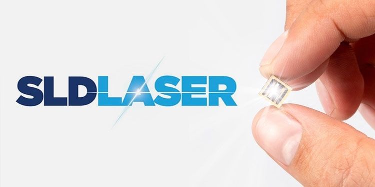 Лазерні світлодіоди SLD LaserLight обіцяють у 10 разів більшу яскравість та менше енергоспоживання, ніж звичайні світлодіоди