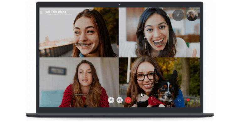 Как в Skype получить размытие фона за собой во время видеовызова