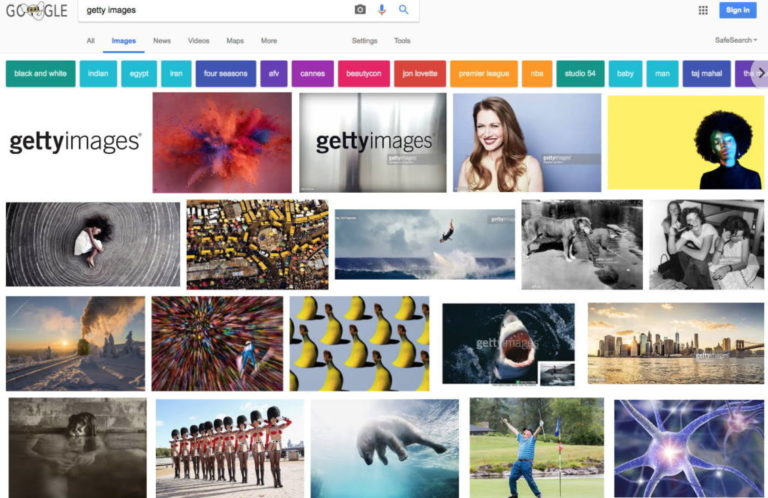 Google хоче запустити показ реклами при пошуку зображень