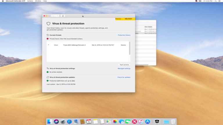 Антивірус Microsoft Defender зробили доступним для Apple Mac
