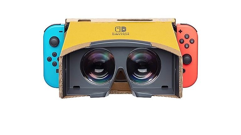 Nintendo презентовала VR-гарнитуру и она картонная